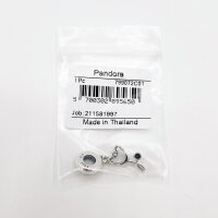 PANDORA Charm Pendant Stethoscope Heart in Silver, Medical Design, Delicate and Elegant