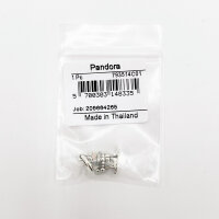 PANDORA Charm Pendant Skier in Silver – delicate winter sports motif, high-quality piece of jewelry