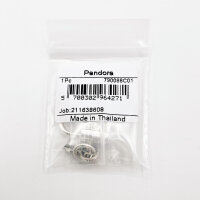 Pandora Charm Pendant Padlock with Key Silver Jewelry Accessory