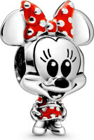 Pandora Charm Disney Minnie Mouse with polka dot dress...