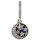 PANDORA Charm-Anhänger Vintage Nachthimmel aus Silber mit blauem Design