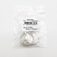 PANDORA Charm Keyring in Silver, elegant design, high-quality material