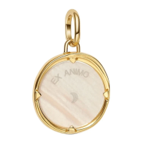 Pandora charm pendant locket Pegasus in gold and white,...