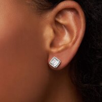 PANDORA Ohrstecker aus Silber, zeitloses Design, elegante Schmuckstücke für Damen