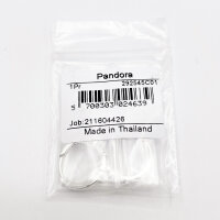 Pandora Sparkling Wave Hoop Earrings in Silver, elegant design, glittering details