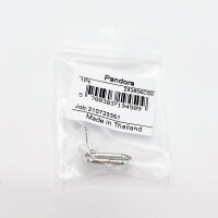 PANDORA Single Silver Stud Earrings, Elegant Jewelry for Women, Minimalist Design
