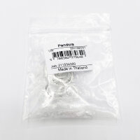 PANDORA Creolen Ohrringe "Always Together" aus Silber, verschlungenes Design, eleganter Schmuck