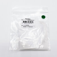 Pandora bracelet 18cm snake chain silver with heart...