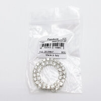 PANDORA Womens Tennis Bracelet 20cm Silver with Large Stones, Elegant Piece of Jewelry