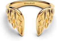 Pandora Marvel Thor Wings Open Ring, Size 54, Gold,...