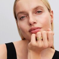 Pandora Marvel Thor Wings Offener Ring, Größe 54, Gold, Detailreiches Design