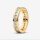 Pandora Eternity Channel Ring Größe 54, Gold, eleganter Damenring mit durchgehendem Steinbesatz