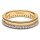PANDORA Double Band Ring Size 50, elegant gold ring, timeless design