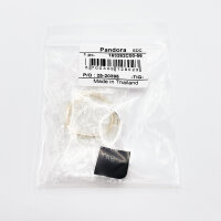 Pandora Ring Größe 56, zweifarbiger Gold-Silber Ring mit verschlungenen Bändern