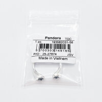 Pandora Open Ring Size 56, Shooting Star Design, 925 Sterling Silver, delicate and elegant