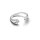 Pandora Open Ring Size 56, Shooting Star Design, 925 Sterling Silver, delicate and elegant