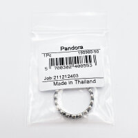 Pandora Ring Größe 50 Band Of Hearts Herzring aus Silber, filigranes Design, eleganter Schmuck