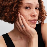 Pandora Ring Größe 54 Disney Frozen Elsa Tiara Ring Silber Blau elegantes Design