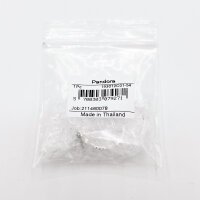 PANDORA Timeless Pear Wreath Ring, Size 54, Sparkling Silver Ring, Elegant Design