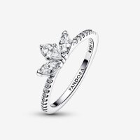 Pandora ring size 58, herbarium cluster ring, sparkling,...