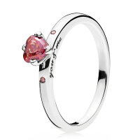 Pandora ring size 50, You and Me heart design, sparkling...