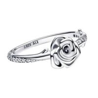 Pandora Ring Größe 50, Blühende Rose, 925...