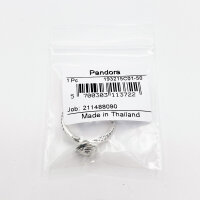 Pandora ring size 50, blooming rose, 925 silver, delicate design, elegant jewelry