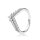 Pandora Prinzessin Wishbone Ring Silber Größe 54, eleganter Damenring, filigranes Design