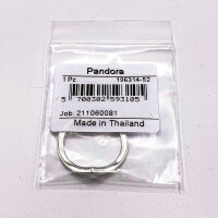 Pandora Wishbone-Ring Größe 52, poliert, aus Silber, eleganter Schmuck für Damen