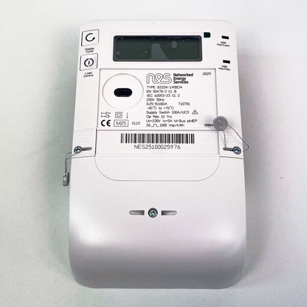 Networked Energy Services 83334-1IKBDA digitaler Stromzähler mit Netzwerkfunktion und präziser Energieerfassung