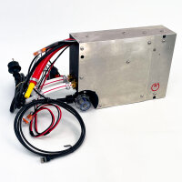 DauerShower recirculating shower system installation kit for motorhomes, chrome, space-saving, durable, easy installation