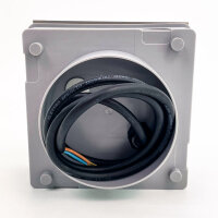 Augenti Clio Bodeneinbauleuchte, Stahlblende, 8mm gehärtetes Glas, Edelstahl, 5W, 2700K, 220-240Vac, 50/60Hz