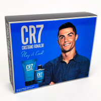 Cristiano Ronaldo CR7 Play It Cool Gift Set EdT 30ml + Shower Gel 150ml, refreshing, masculine