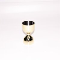 30/60 ml cocktail jigger measuring cup double -headed wine tie for bar stainless steel (gold)