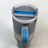 Stanley Quencher H2.0 Flowstate Tumbler 1.18L Insulated Water Bottle, Fog Grey