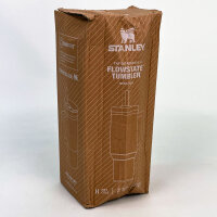 Stanley Quencher H2.0 Flowstate Tumbler 1.18L Insulated Water Bottle, Cream 2.0