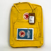 Fjällräven Kanken 16L Backpack Yellow, 38x27x13 cm, lightweight, robust daypack with practical design