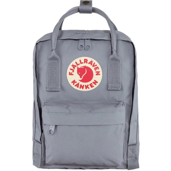 Fjällräven Kanken 16L Backpack, 38x27x13 cm, grey lightweight daypack with practical design