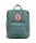 Fjällräven Kanken 16L backpack, 38x27x13 cm, frost green, lightweight daypack, water-repellent, robust