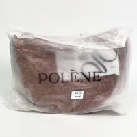 Polène Numéro Dix Edition Damen Handtasche aus genarbtem Leder, 24x20x7,5 cm, Camel