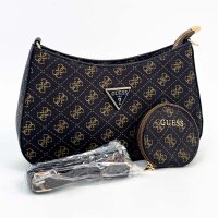 Guess Handtasche Braun Gold, ca. 29x19x12 cm, elegantes...