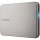 TOSHIBA Canvio Flex 1TB external 2.5 inch HDD, USB-C compatible for smartphones, tablets, Windows & Mac, warm silver