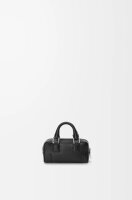 LOEWE Amazona Nano bag, glossy calfskin leather, black, compact dimensions 5.5 x 11.5 x 3.5 cm, used