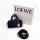 LOEWE Amazona Nano bag, glossy calfskin leather, black, compact dimensions 5.5 x 11.5 x 3.5 cm, used