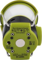 GoalZero Mini LED Leuchtturm Reiselaterne, Schwarz/Grün, 210 Lumen, 180° und 360° Lichtoptionen