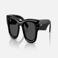 Ray-Ban Wayfarer Puffer Sunglasses Black 50-23-150 x ASAP...