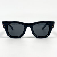 Ray-Ban Wayfarer Puffer Sunglasses Black 50-23-150 x ASAP Rocky Edition