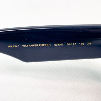 Ray-Ban Wayfarer Puffer Sunglasses Black 50-23-150 x ASAP Rocky Edition