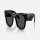 Ray-Ban Wayfarer Puffer Sunglasses Black 50-23-150 x ASAP Rocky Edition
