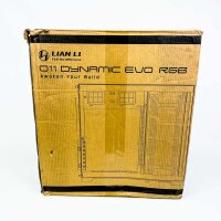 Lian Li O11D EVO RGB Weiß ATX PC-Gehäuse Stahl Aluminium Tempered Glass 455 mm GPU 420 mm Radiatoren RGB-Beleuchtung
